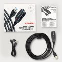 AXAGON ADR-305 USB 3.0 A-M -> A-F aktywny kabel przedłużacz/wzmacniacz 5m