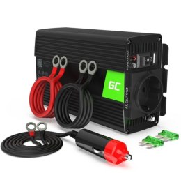 Green Cell Przetwornica 24V/230V 500W/1000W Czysty sinus