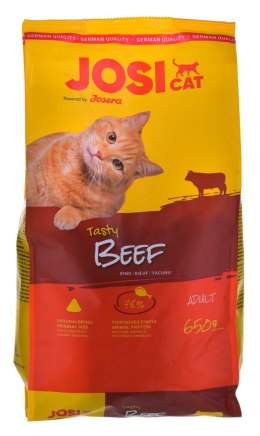 JOSERA JosiCat Tasty Beef - sucha karma dla kota - 650 g